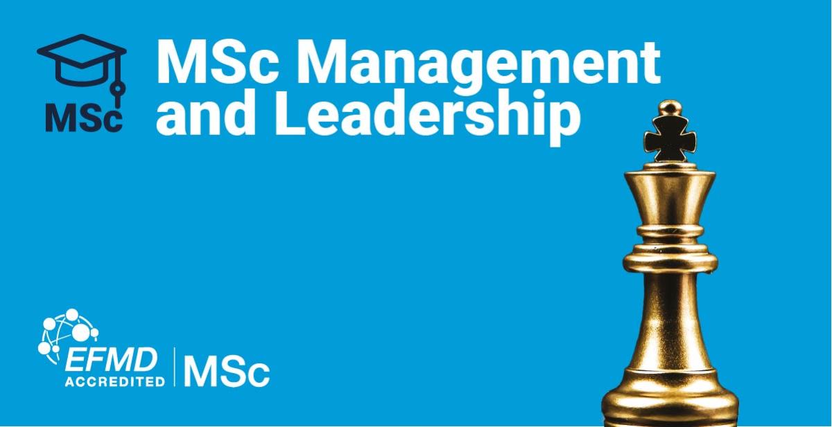 MSc Management and Leadership