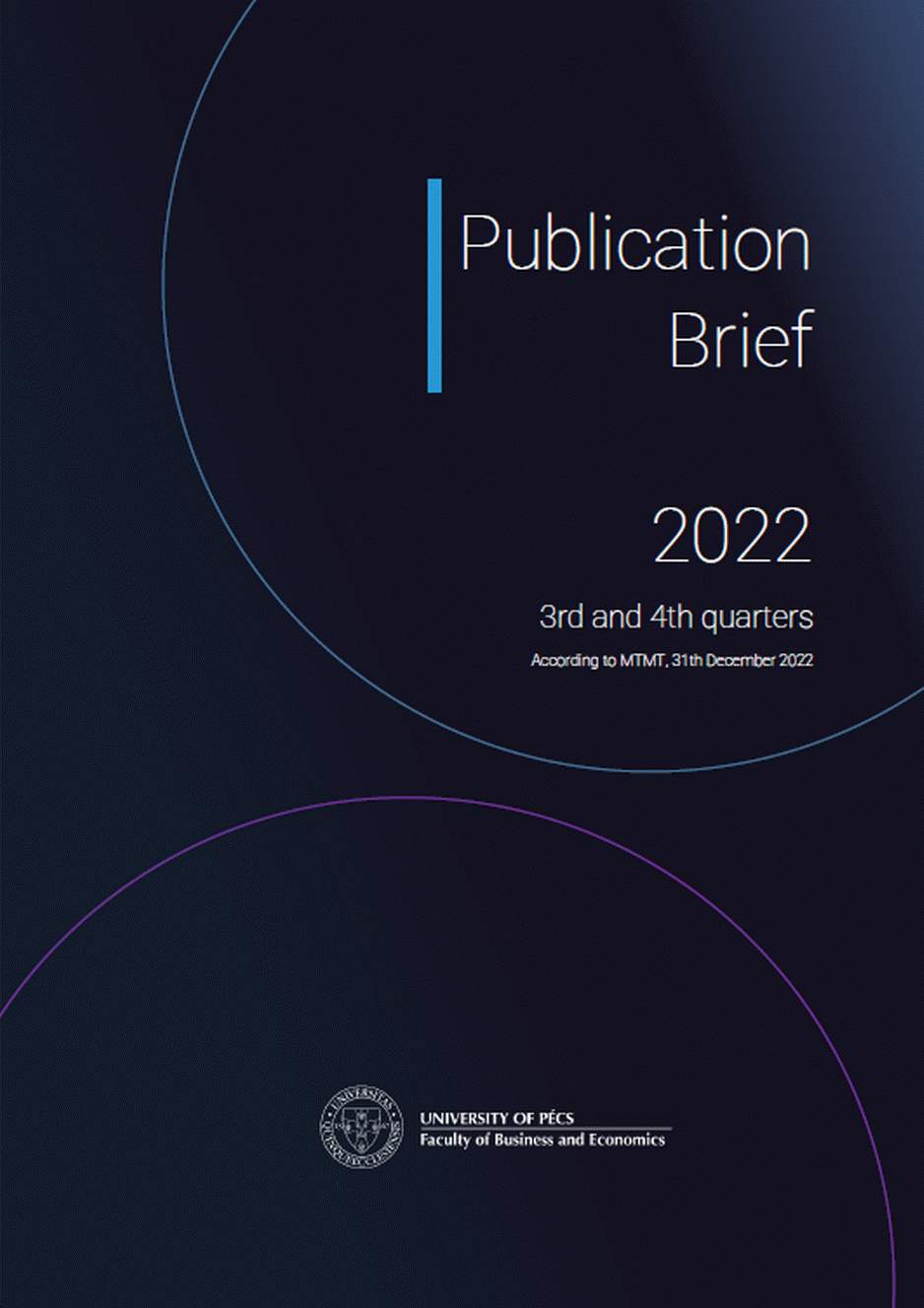 Publikációs Összefoglaló 2022 III. és IV. negyedév